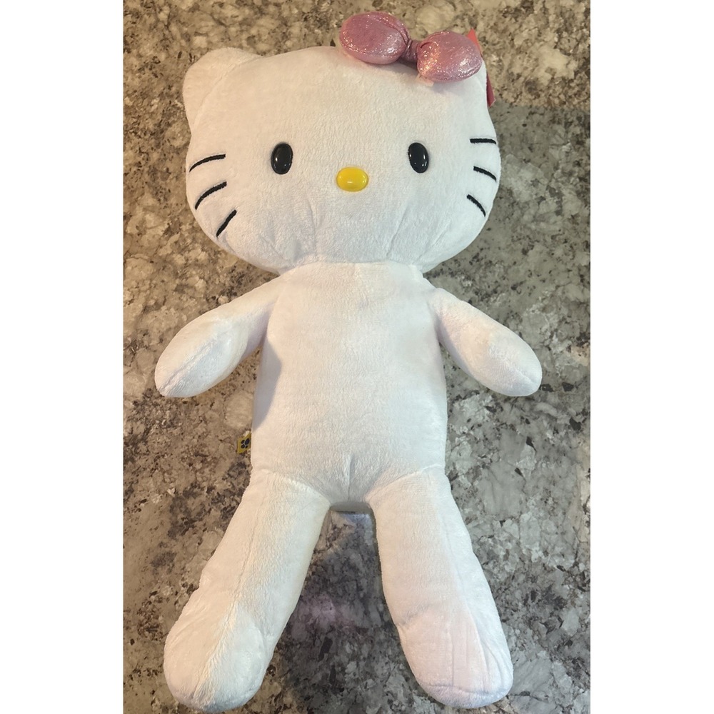 2011 Hello Kitty Build A‎ Bear Sparkle W/ Tags Stuffed Sanrio BAB HK RARE READ